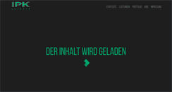 Desktop Screenshot of ipk-leipzig.de